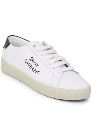 COURT CLASSIC LEATHER SNEAKER | WHITE