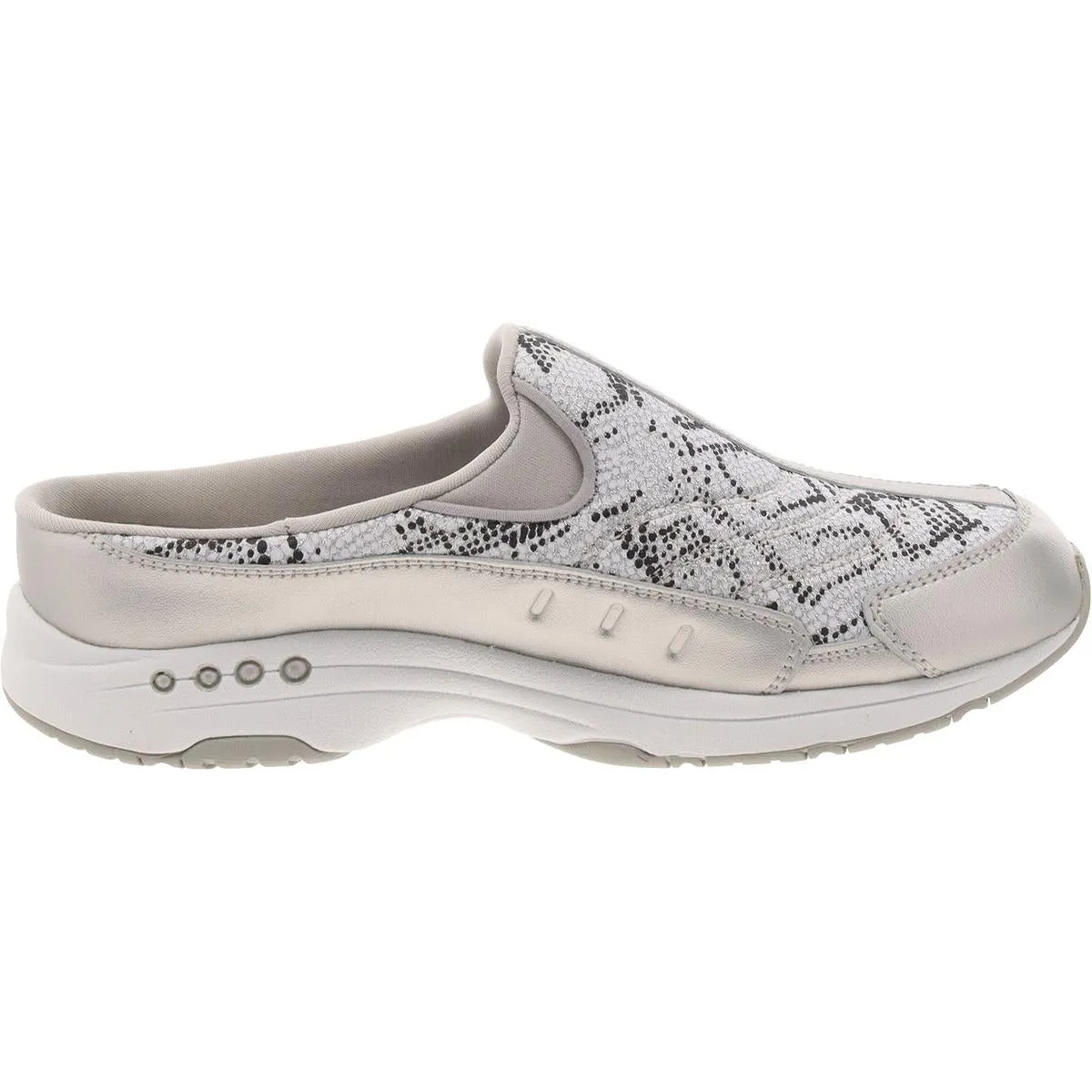 Easy Spirit Womens Travel Time 419 Mixed Media Slip-On Sneakers