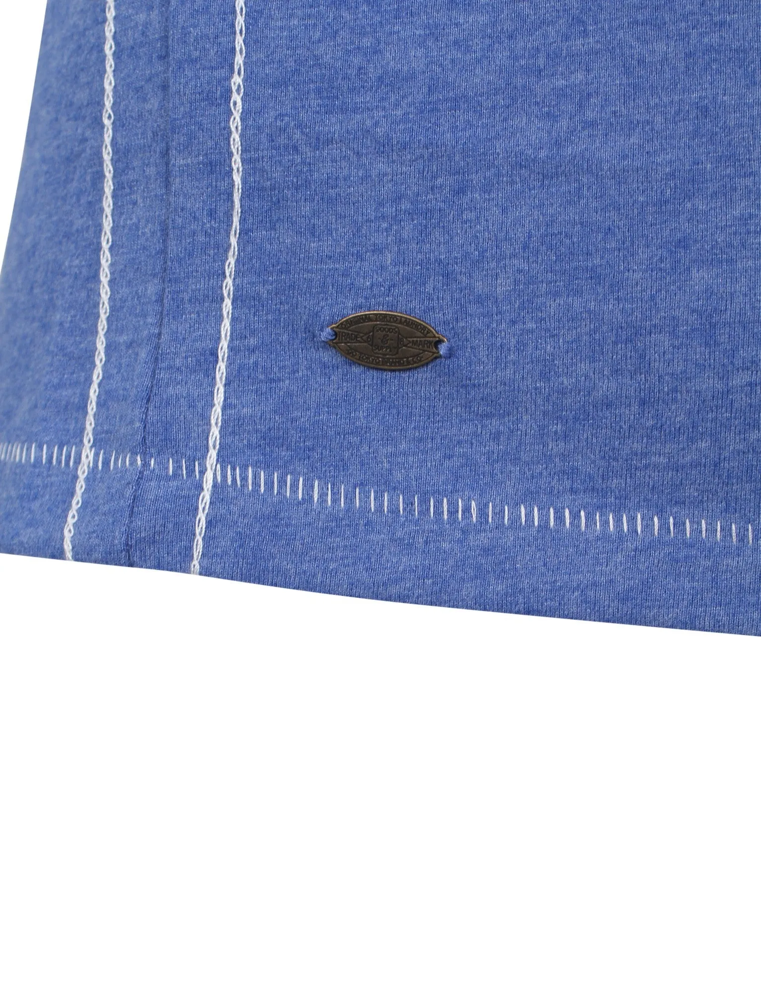 Essential Crew T-Shirt in Cornflower Blue Marl - Tokyo Laundry
