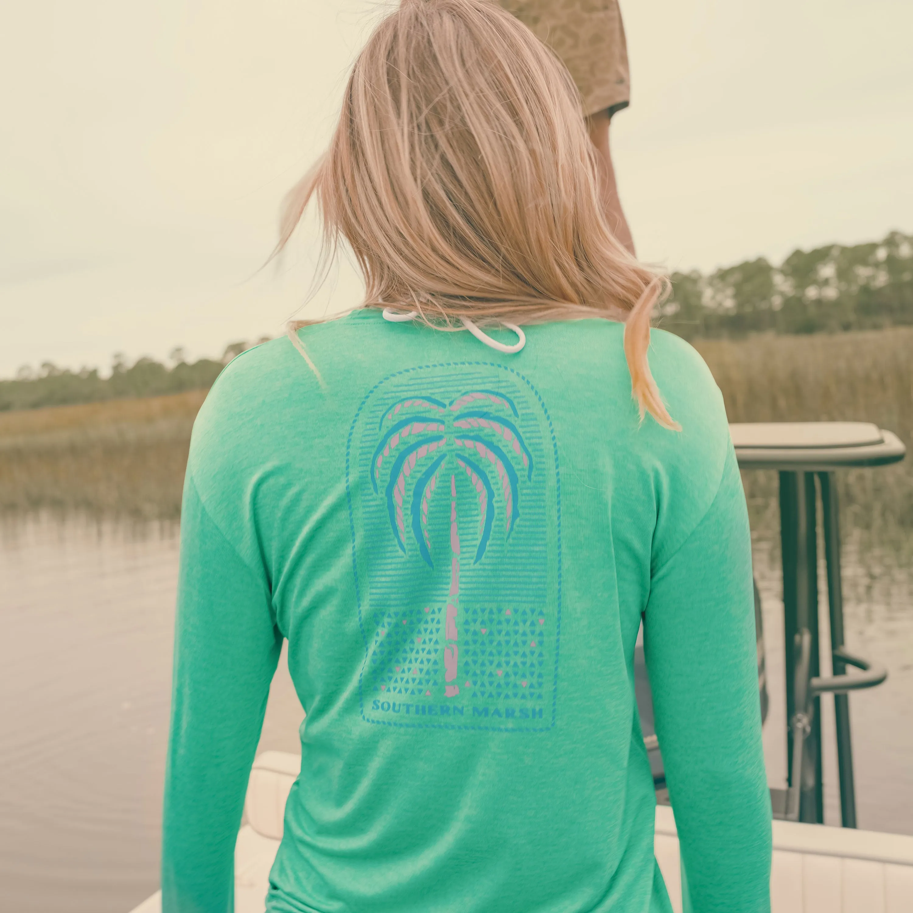 FieldTec Featherlight Tee - Palmetto Palm - Long Sleeve