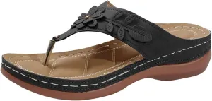 Flip Flops for Women 2025 Summer Beach Sandals Wedge Sandals for Women Comfortable Sandal with Arch Support Fashion Flip Flops Slip on Beach Dressy Sandal on Beach Trendy Shoes 2025