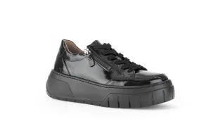 Gabor Womens 53.220.97 Shoe Black Patent