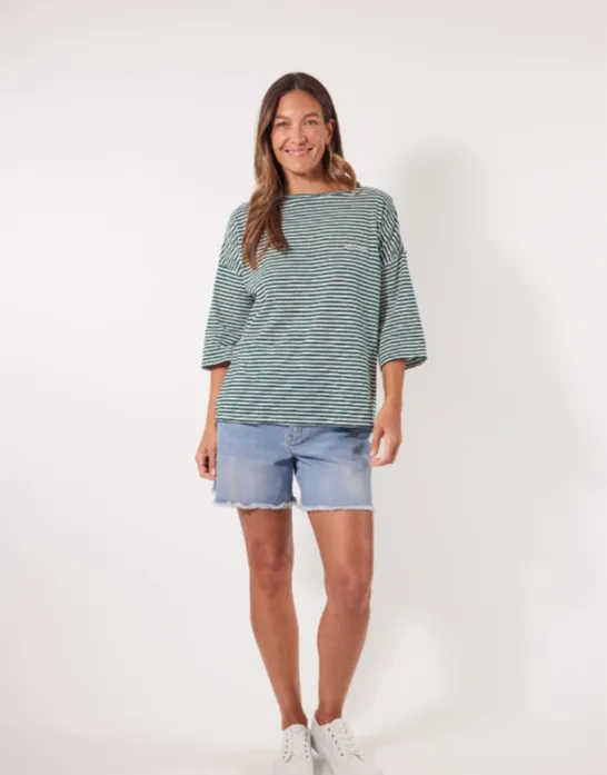 Isle of Mine Tisane Stripe Tshirt