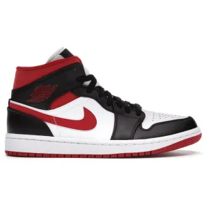 Jordan 1 Mid - Gym Red Black White