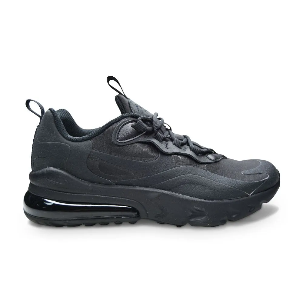 Juniors Nike Air Max 270 React (GS) BQ0103 004 Triple Black Back to School shoes