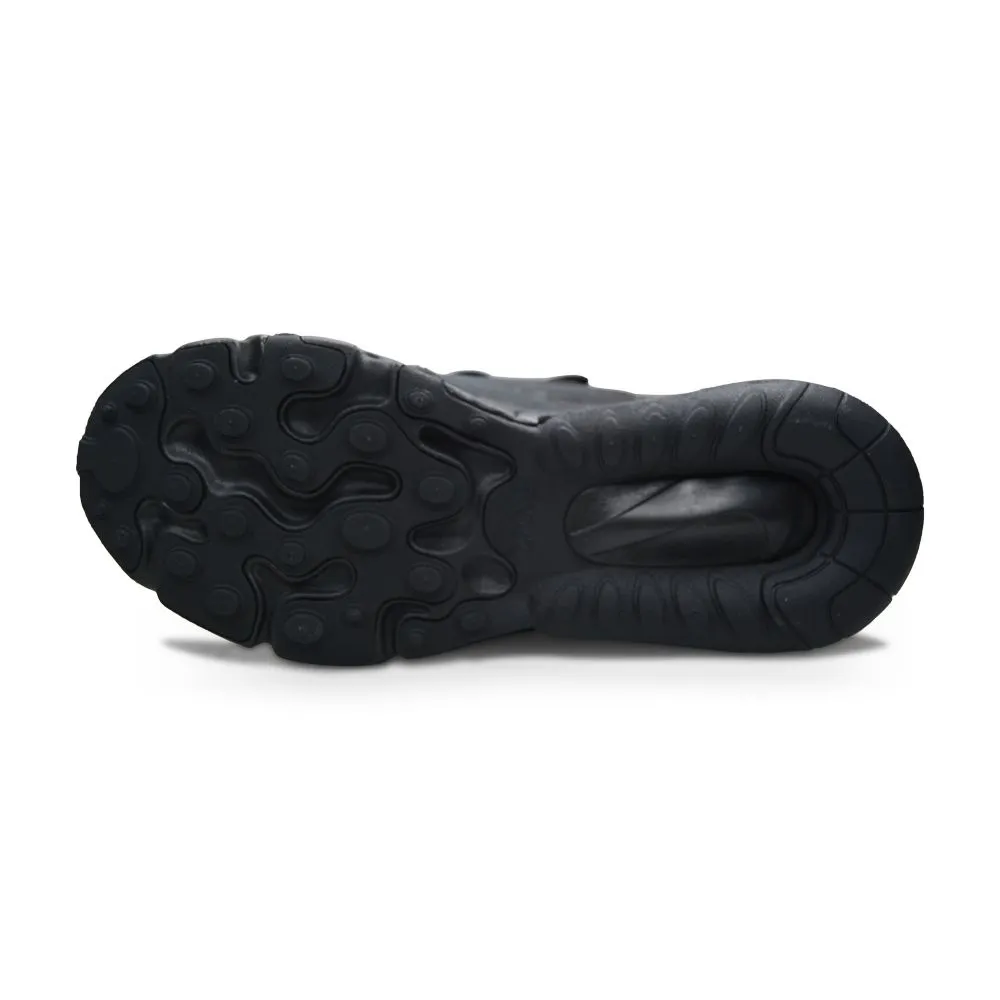 Juniors Nike Air Max 270 React (GS) BQ0103 004 Triple Black Back to School shoes