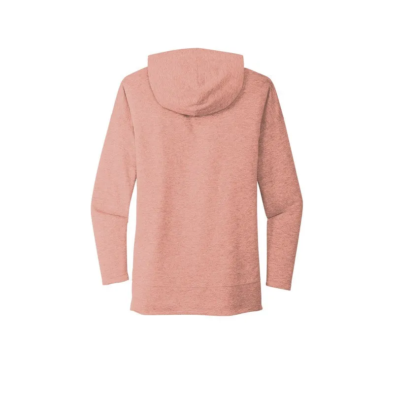 NEW SEI District  Womens Featherweight French Terry  Hoodie - Nostalgia Rose Heather