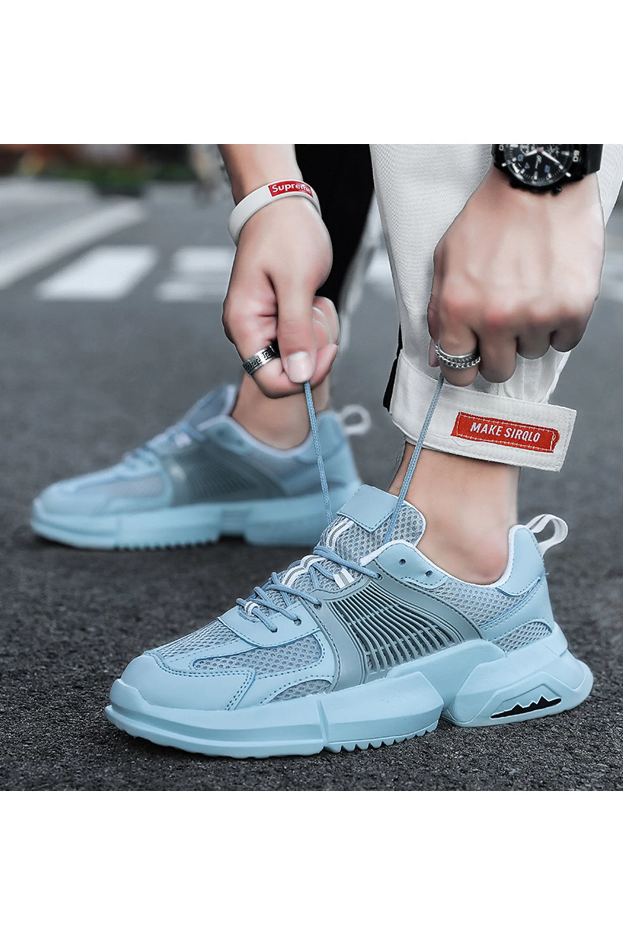 Pastel Tone Chunky Shoes