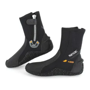 Seac Basic HD Diving Boots W/Zip 5 MM
