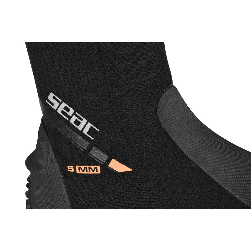 Seac Basic HD Diving Boots W/Zip 5 MM