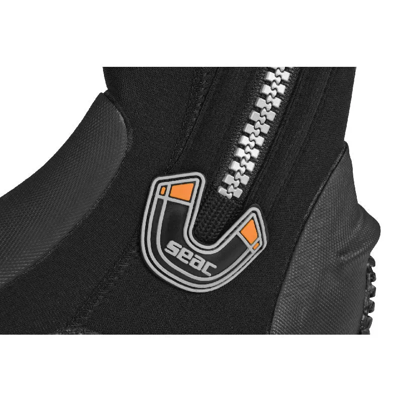 Seac Basic HD Diving Boots W/Zip 5 MM