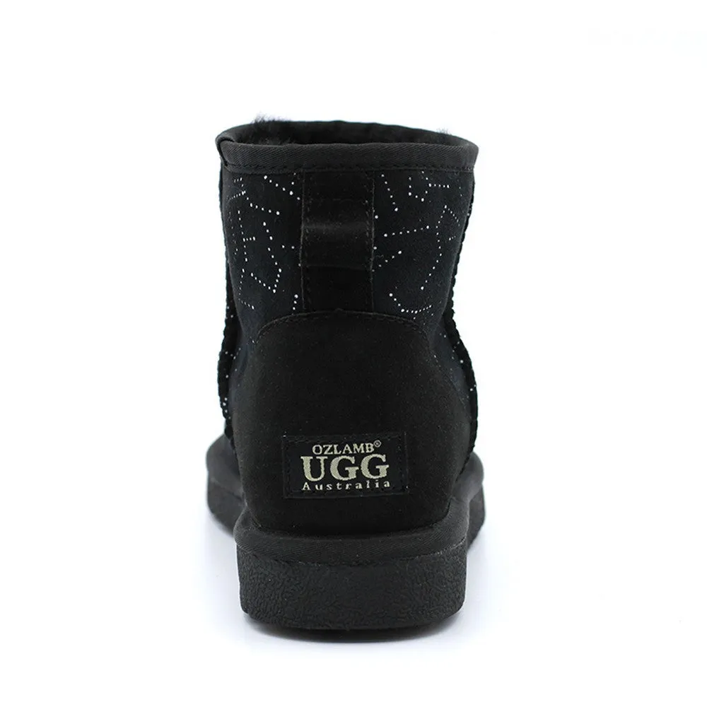 Starsky Short Ugg Boot - Black