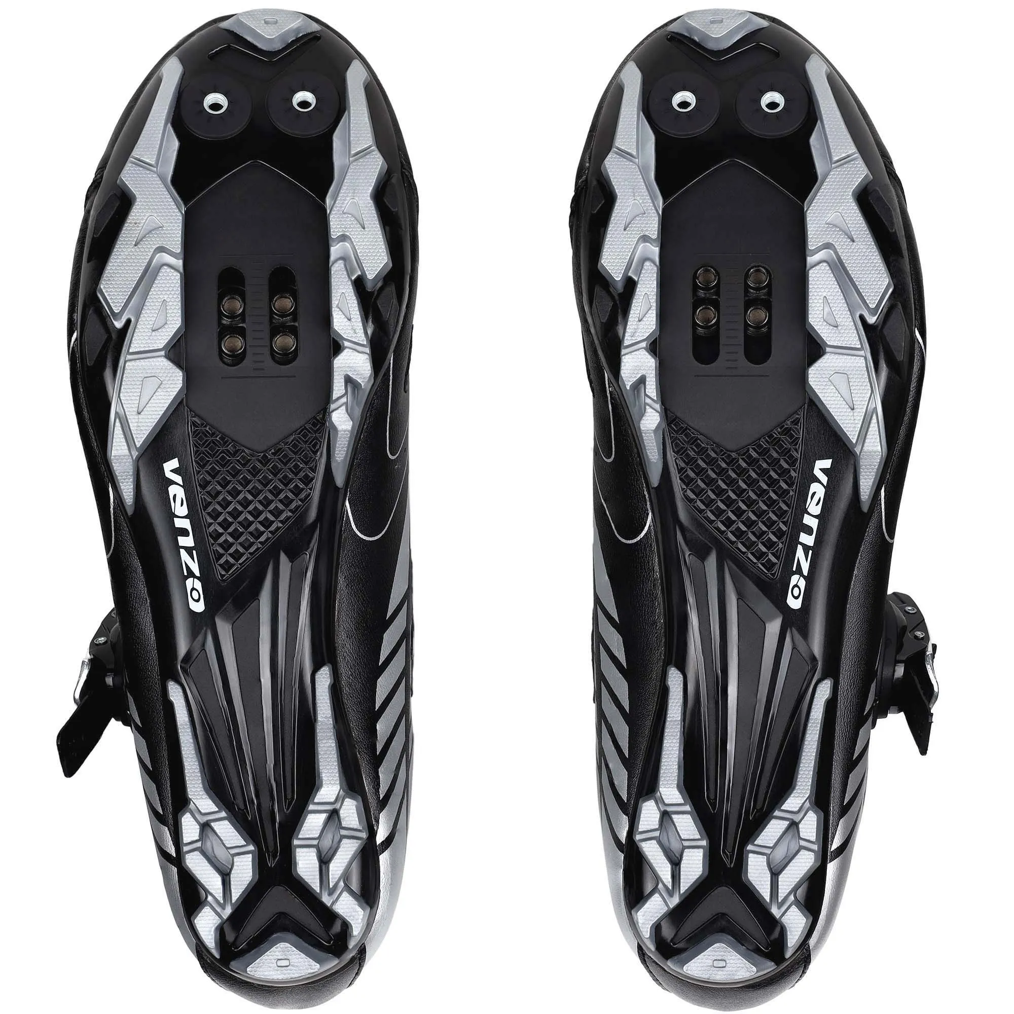 Venzo Mountain Men's Bike Bicycle Cycling Shoes - Compatible For for Shimano SPD Cleats - Good For Indoor Cycle, Off Road and MTB- With Quality Buckle Strap -Size 13