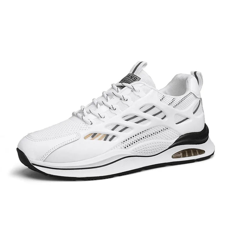 West Louis Tenis Breathable Mesh Leather Sport Sneakers