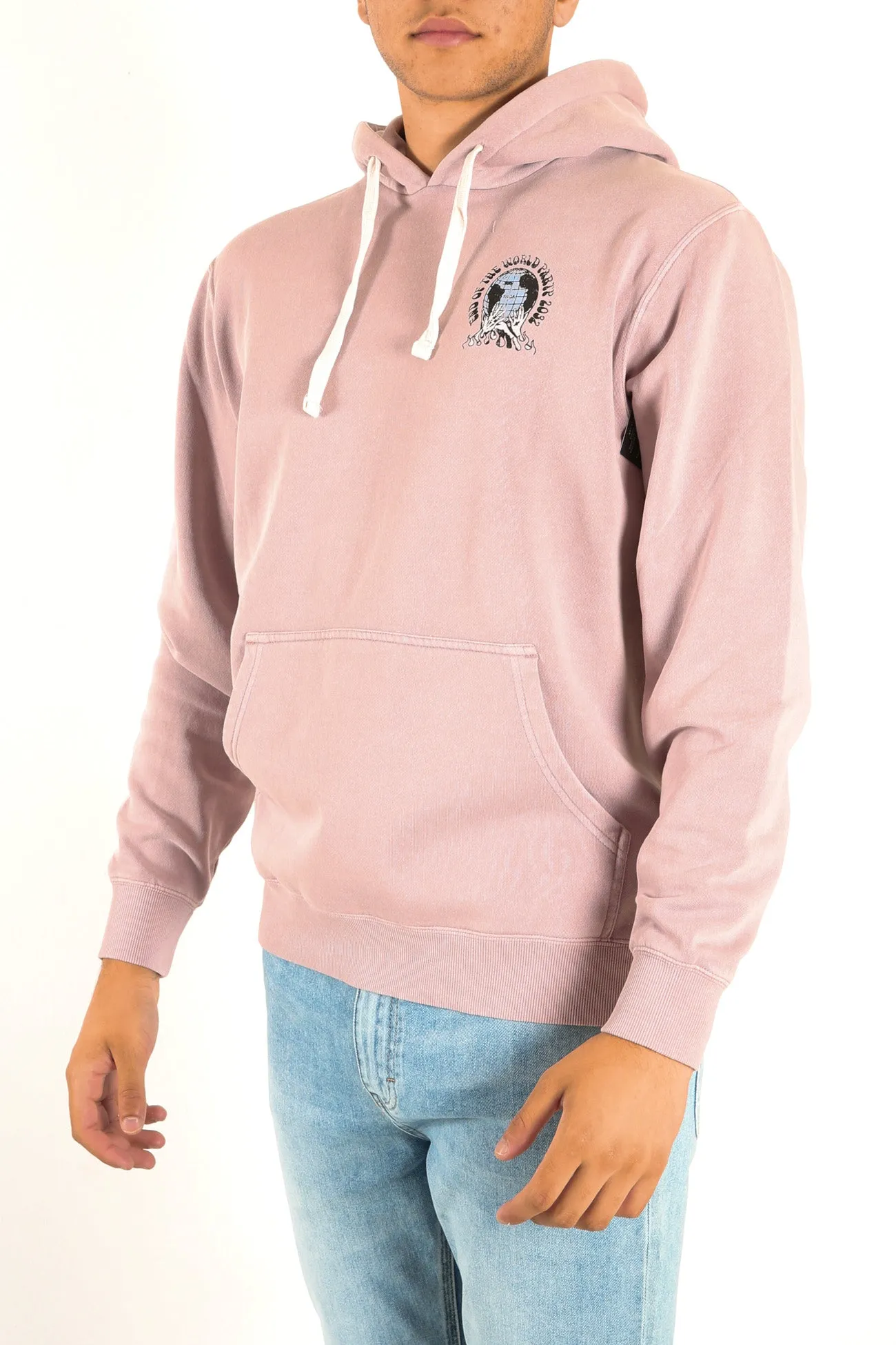 World Party Pullover Pale Mauve